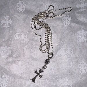 CHROME HEARTS BRAND NEW CROSS BALL PENDANT AUTHENTIC